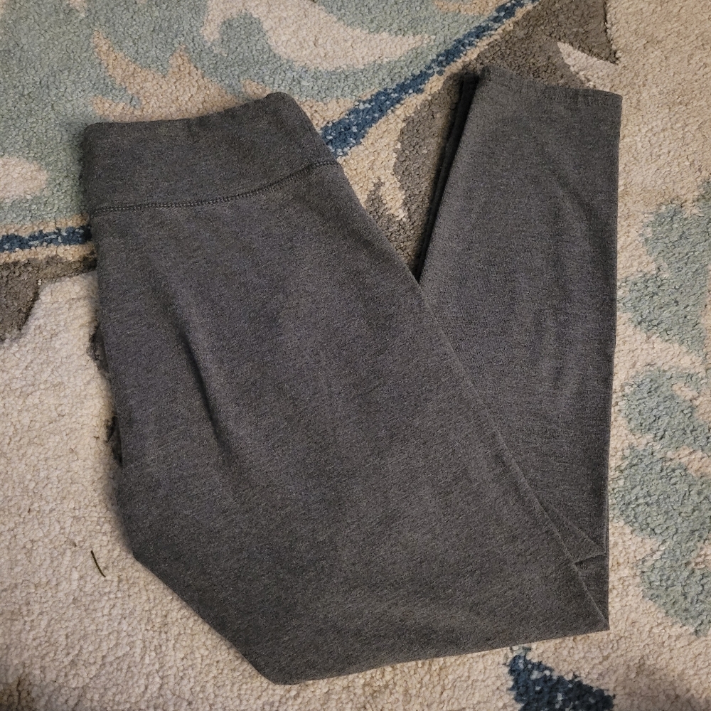 AERIE Grey High Waisted Leggings Size M